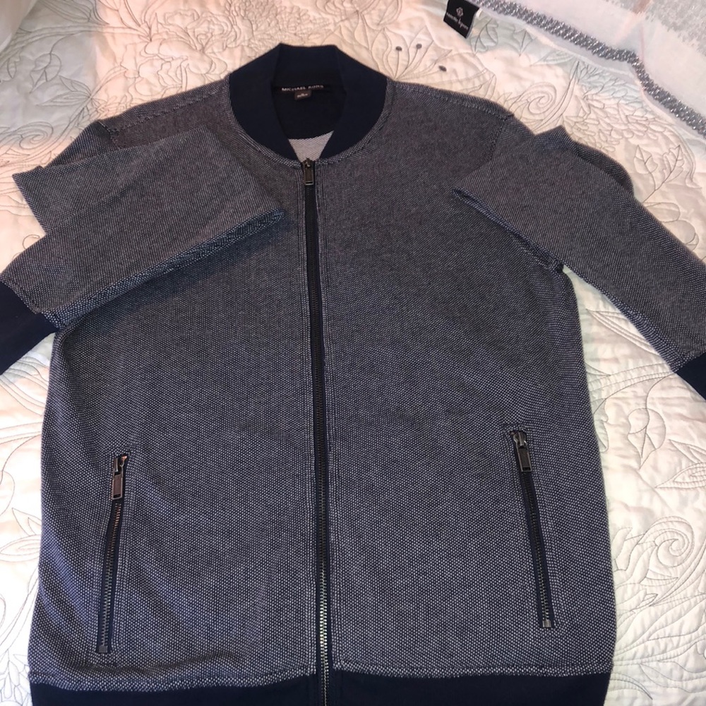 Michael Kors Zip Up Sweater